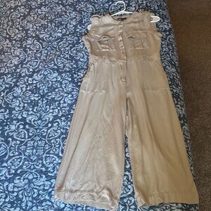 Simply Vera Vera Wang Beige Jumpsuit